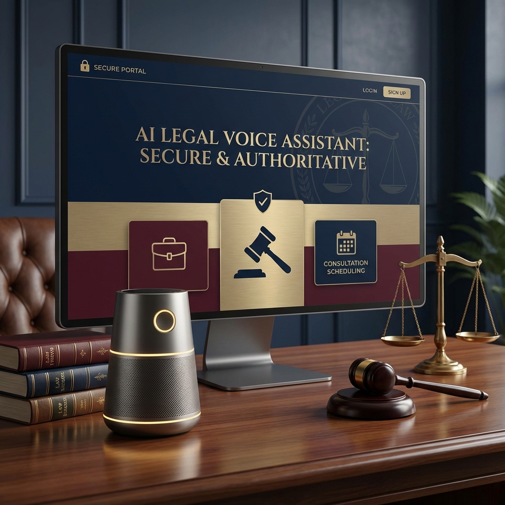 Interfaz de Agente de Voz IA de Agent Dragon para la admisión de clientes legales