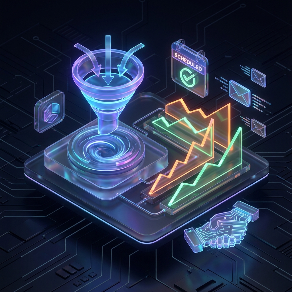 Interfaz del Agente SDR IA de Agent Dragon gestionando prospección de ventas